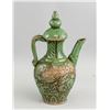 Image 1 : Chinese Export Green Pottery Wine Pot