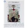 Image 1 : Cy Twombly Signature on Single Leaf Magazine Page