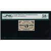 Image 1 : 3 Cent Third Issue Fractional Note PMG 58EPQ