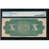 Image 2 : 1863 $10 Legal Tender Note PMG 30