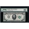 Image 1 : 1928 $20 San Francisco Federal Reserve Note PMG 66EPQ