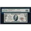 Image 1 : 1929 $10 Duluth National Bank Note PMG 66