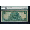 Image 2 : 1902 $5 National Newark Banking Company Note PMG 12