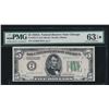 Image 1 : 1928A $5 Chicago Federal Reserve Note PMG 63EPQ