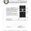 Image 3 : 14KT White Gold 0.90 ctw Diamond Pendant With Chain