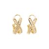 Image 1 : 1.1 ctw Diamond Earrings - 14KT Yellow Gold