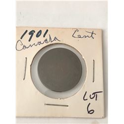 1901 Canada Large Cent Nice Early Coin