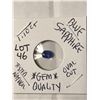 GEM 1.10 Carat BLUE SAPPHIRE GEM QUALITY Oval Cut Tested Natural