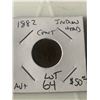 Image 1 : 1882 Indian Head Cent AU High Grade