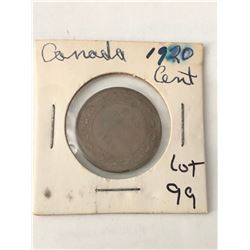 1920 Canada Large Cent Nice Early Coin