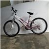 Image 1 : PINK AND WHITE SCHWINN BIKE