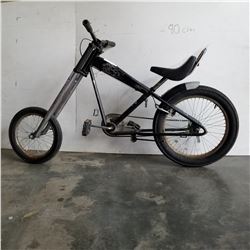 BLACK TRIBAL CHOPPER BIKE