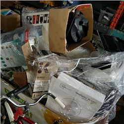 PALLET OF RETURNED GOODS, KITCHEN APPLIANCES, SHOP VAC