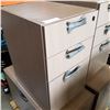 Image 2 : TEKNION 3 DRAWER END TABLE W/ FILING CABINET DRAWER