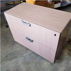 TEKNION 2 DRAWER FILING CABINET