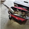 Image 1 : HUSKY TOOL BAG W/ HAMMER DRILL AND 2 ANGLE GRINDERS
