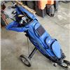 Image 2 : NIKE GOLF BAGS W/ 2 CALLAWAY DRIVERS, PING PUTTER, AND VARIOUS CLUBS