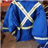 Image 3 : PARKA NOMEX BLUE FLAME RESISTANT W/REFLECTIVE SIZE XL RETAIL $613