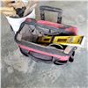 Image 3 : ROLLING HUSKY TOOL BAG W/ CONTENTS AND BUCKET OF SAWS