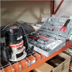 CRAFTSMAN ROUTER AND PARTIAL TOOL SET