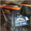 Image 2 : NEW VIKING SPIKED RUBBER LOGGING BOOTS SIZE 9 RETAIL $199