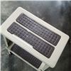 Image 3 : 2 METAL STEP LADDERS