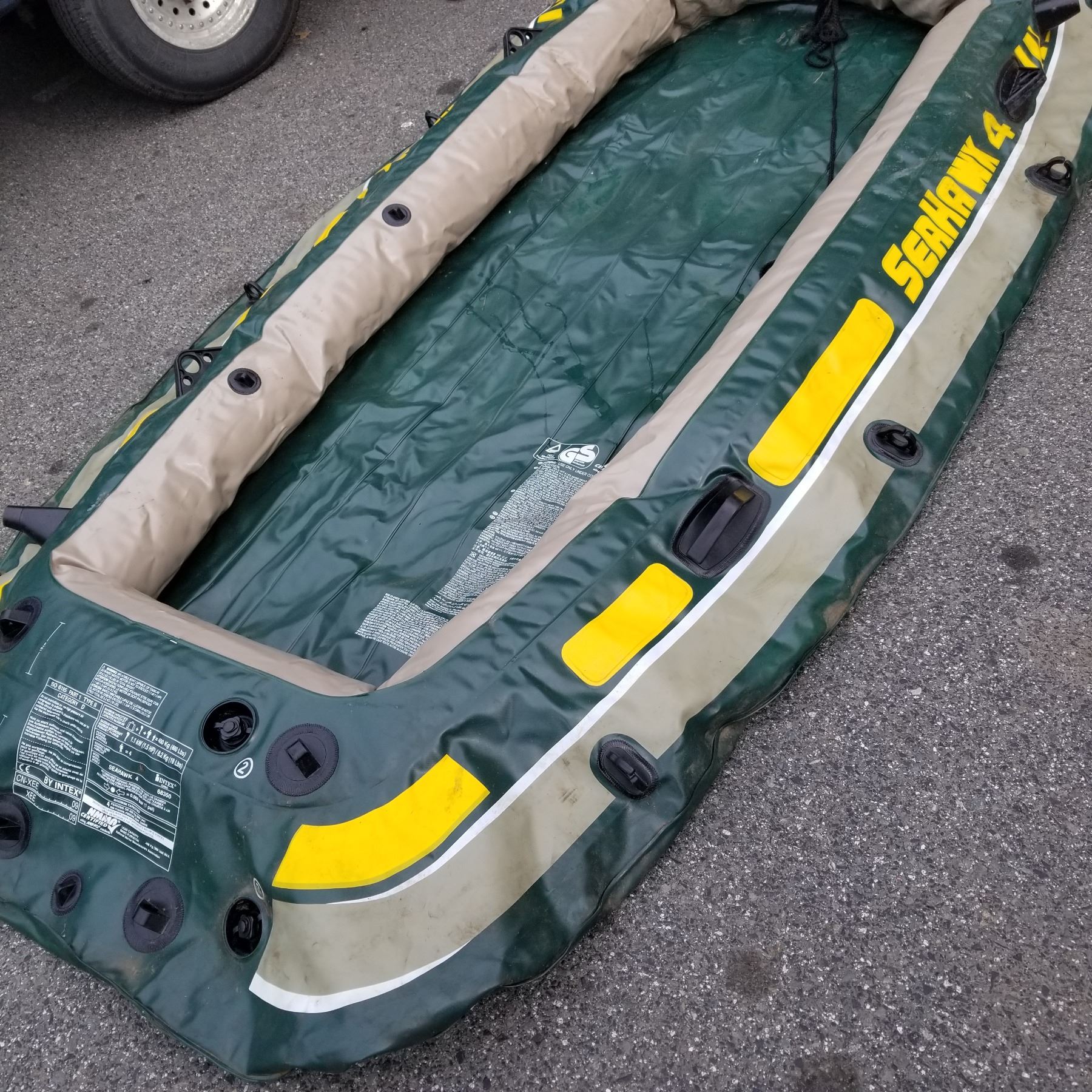 SEAHAWK 4 INFLATEABLE RAFT - Big Valley Auction