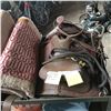 Image 1 : SYLVER SUPREME RAWHIDE QUARTER HORSE TREE SADDLE COMPLETE W/ SADDLE PAD, HALTER, LEAD,BRIDLE, AND HA
