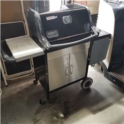 WEBER GENESIS SILVER PROPANE BBQ