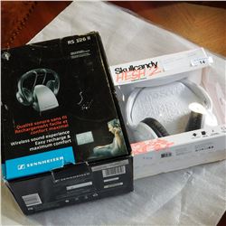 2 WIRELESS HEADSETS - WORKING