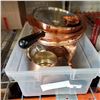 Image 1 : COPPER FONDUE SET