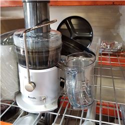 BREVILLE JUICE FOUNTAIN, NUTRI BULLET, AND FRYING PANS