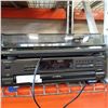 Image 2 : TECHNICS DC SERVO AUTOMATIC TURNTABLE SL-BD20D, TECHNICS INTEGRATED AMPLIFIER, GRAPHIC EQUALIZER, QU