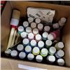 Image 2 : BOX OF NEW ACRYLIC PAINT AND BRUSHES