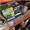 Image 1 : BOX OF DVDS, GAMES, AND BLU-RAYS