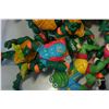 Image 3 : BOX OF TEENAGE MUTANT NINJA TURTLES ACTION FIGURES