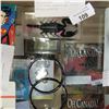 Image 1 : 2 CLOISONNE BANGLES AND LUCITE ENCASED SCORPION