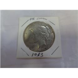 1923 US SILVER DOLLAR