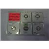 Image 2 : 5 MIXED SILVER ROUNDS AND BARS BAR .925 SILVER, ROUNDS .999 SILVER