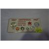 Image 1 : 1967 CENTENNIAL CANADIAN SOUVENIR COIN SET .800 SILVER