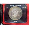 Image 2 : 1971 BRITISH COLUMBIA CENTENNIAL SILVER DOLLAR