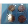 Image 2 : 4 12 SIDED 5 CENT COIN AND 4 GEORGE V 1 CENT COIN