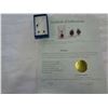 Image 1 : GARNET NECKLACE AND EARRING SET SUGGESTED VALUE OF $400