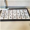 Image 1 : TRAY OF UNQIUE STERLING EARRINGS - ALL STAMPED 925