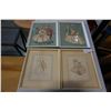 Image 1 : 2 HAND COLOURED ROMANCE PRINTS AND 2 BREWSTER PRINTS