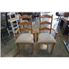 Image 1 : 2 SHERMAG OAK ARM CHAIRS