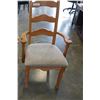 Image 2 : 2 SHERMAG OAK ARM CHAIRS