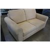 Image 2 : ROLLED ARM PILLOW BACK LOVE SEAT