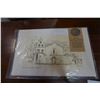 Image 1 : MISSION SAN DIEGO DE ALCALA LINE DRAWING BY GASTON LOKVIG