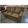 Image 2 : BROWN UPHOLSTERED SOFA